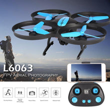L6063 4CH RC Drone Quadcopter Altitude Hold Without/With Camera Headless Mode One Key Return Speed Adjustable Anti-carsh RTF