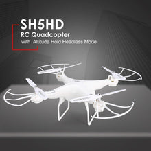 Upgraded SH5HD 2.4G 4CH Smart Drone RC Quadcopter Altitude Hold Headless Mode One Key Return LED Light Control Speed