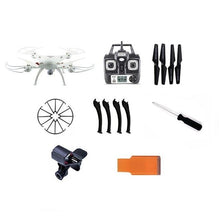 X53 RC Drone with 720M WIFI FPV and Phone Clip Auto-Return/Height Holding Surveillance with Remote Control Quadcopter Model Toy
