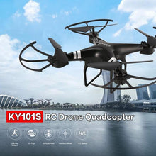 KY101S WiFi FPV Wide Angle 1080P Camera Selfie RC Drone Altitude Hold Headless Mode 3D Flips One Key Return Quadcopter 18Mins