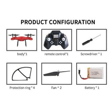 S10 2.4G RC Drone with LED Light Headless Mode One Key Return 3D Flips Mini Remote Control Quadrocopter for Children HOT!