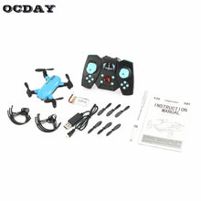 801 2.4G WIFI 0.3MP Camera Mini Foldable Drone Altitude Hold Headless One-key Return 3D Eversion Speed Switch RC Quadcopter ht