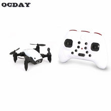 S9W WIFI FPV 0.3MP Camera Mini Foldable Drone Atitude Hold Mode One-key Return 360 Degree Flip RC Quadcopter RTF ht