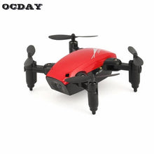 S9W WIFI FPV 0.3MP Camera Mini Foldable Drone Atitude Hold Mode One-key Return 360 Degree Flip RC Quadcopter RTF ht