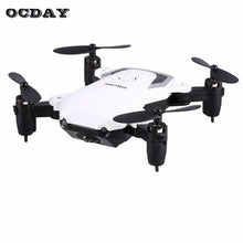 808 2.4Ghz Mini Pocket Foldable RC Quadcopter Drone Aircraft Altitude Hold One Key Return Headless Mode 3D Flip LED Control fz