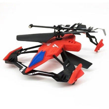 RC Helicopter Remote Control Aircraft Anti-fall Land and Air Dual-use Model with Gyro best Toy Safe Gift for Kids Children ht