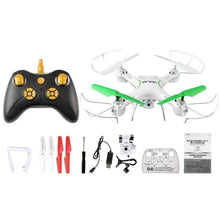 D66WG-YW WIFI FPV Folding RC Drone With 0.3MP Camera 2.4g 6-Axis Radio-Controlled Fixed Height Helicopter Drone Quadcopter Toy