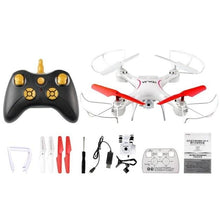 D66WG-YW WIFI FPV Folding RC Drone With 0.3MP Camera 2.4g 6-Axis Radio-Controlled Fixed Height Helicopter Drone Quadcopter Toy
