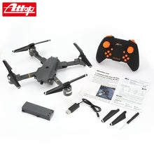 Attop XT-1 2.4GHz 6-axis Gyro Foldable Drone Wi-Fi 2MP HD Camera FPV RC Quadcopter with Headless Mode Altitude Hold 3D Flips hz