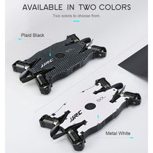 JJR/C H49 2 4GHz Ultra thin Foldable Mini Quadcopter Drone with Wifi FPV 720P HD Live Video Camera Altitude Hold 360' Flips hi