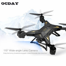 OCDAY KY601S RC Remote control 4channel foldable arm drone long lasting helicopter quadcopter with 1080P HD Camera Aircraft ti