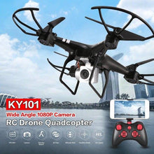 KY101S WiFi FPV Wide Angle 1080P Camera Selfie RC Drone Altitude Hold Headless Mode 3D Flips One Key Return Quadcopter 18Mins HO