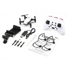 S9W Mini Foldable Drone with 0.3MP Camera WIFI FPV Atitude Hold Mode One-key Return 360 Degree Flip RC Quadcopter RTF with 0.3MP