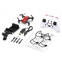 S9W Mini Foldable Drone with 0.3MP Camera WIFI FPV Atitude Hold Mode One-key Return 360 Degree Flip RC Quadcopter RTF with 0.3MP