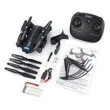 A6W WIFI FFV Selfie Drone Foldable Quadcopter Wide Angle HD Camera Altitude Hold Headless Mode RC Quadrocopter Helicopter Toys