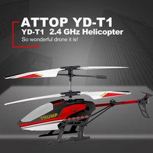 Attop YD-217/YD-T1 2.4 GHz 3.5 Channel RC Helicopters Future War Police Remote Control Aircraft Anti-fall Drone Model Toy