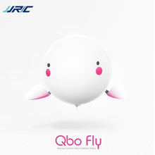JJR/C H80 Qbo Fly 2.4G RC Safe Remote Control Inflatable Bubble Helium Balloon Baymax Dance Robot Toys for Children Kids Gift ti