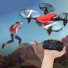 GW10 Mini Drone 4CH G-Sensor Wide Angle Lens 0.3MP/2MP Wifi RC Drone Altitude Hold Headless Mode Foldable Quadcopter with LED