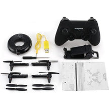 Utoghter Detachtable Drone Smart RC Quadcopter with 720P HD Wifi Camera Real-time Altitude Hold UAV Headless Mode LED Light HOT!