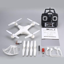 Upgraded RC drone SH5HD 2.4G 4CH Smart Drone RC Quadcopter Altitude Hold Headless Mode One Key Return LED Lights Control Speed