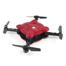 FQ17W Selfie Drone 6-Axis Gyro Mini Wifi FPV Foldable G-sensor Pocket Drone with 0.3MP Camera Altitude Hold RC HWD30