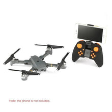 Attop XT-1 2.4GHz 6-axis Gyro RC drone with Wi-Fi 2MP HD Camera Foldable Drone FPV RC Quadcopter with Headless Mode 3D Flips