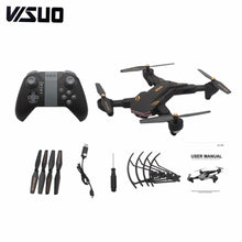 XS809S RC Drone with 720P Wide Angle Camera Foldable Quadrocopter Headless Mode Altitude Hold G-sensor Wifi FPV Drone HOT!