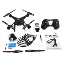 hot! X8 RC Drone 2.4G FPV RC Quadcopter Drone with 720P Adjustable Camera Altitude Hold Headless Mode 3D-Flip 18mins Long Flight