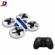 JINXINGDA 532 Mini Neon Drone RC Quadcopter Altitude Hold 3D Flip LED Light Headless Mode 360 Flip for Kids Toy tz