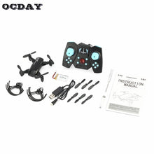 801 2.4G Mini Foldable Drone Headless Mode One-key Return 360 Degree Eversion Flip Speed Switch RC Quadcopter with LED Light ht