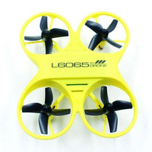 L6065 Mini RC Quadcopter Infrared Controlled Drone 2.4GHz Aircraft with LED Light Birthday Gift for Children Toys