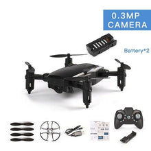 LF606 3 BatteriesMini RC Drone With 720P Camera FPV Quadcopter Foldable RC Drones HD Altitude Hold Mini Drone Children Kid Toys