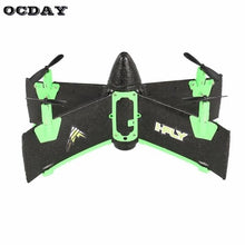 X99A RC Drone 2.4G 4CH Wing Rocket Quadcopter with Altitude Hold One Key Take off/Land Mini Airplane Gift Toy RTF ht
