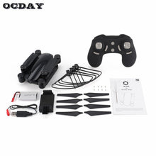 HOT! X9 RC Drone with 0.3MP Wifi Camera 2.4G FPV Foldable Quadcopter Altitude Hold Real-time Headless One Key Take-off/ Landing