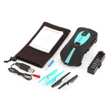 RC Drone JUN YI TOYS JY018 Foldable Selfie Pocket RC Drone with 2.0MP Camera 2.4GHz 6-Axis Gyro Wifi FPV G-Sensor Altitude Hold