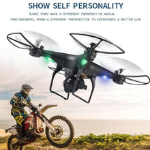 D68W-3 2.4G RC Selfie Smart Drone Quadcopter Aircraft UAV with 0.3MP Wifi FPV Live Video Camera Altitude Hold 360 Flips