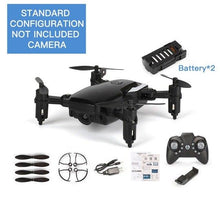 LF606 3 BatteriesMini RC Drone With 720P Camera FPV Quadcopter Foldable RC Drones HD Altitude Hold Mini Drone Children Kid Toys