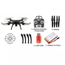 X53 RC Drone with 720P(200W) Camera No Memory Cards Auto-Return/Height Holding Surveillance with Remote Control Quadcopter Drone